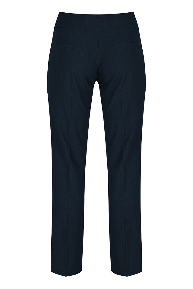 Girls Twin Pocket Trousers Navy