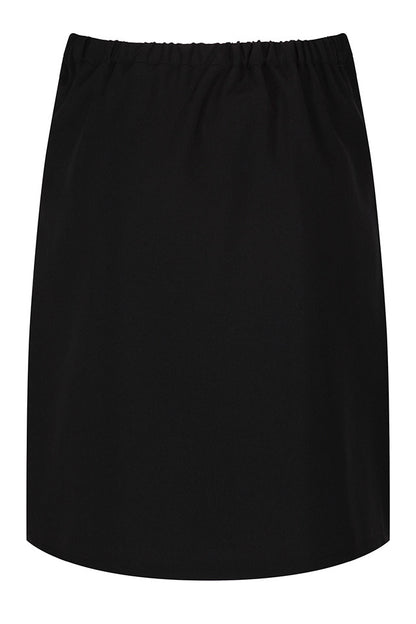 Black Junior Two Pocket Skirt