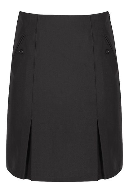 Grey Junior Two Pocket Skirt